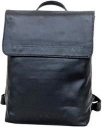EM-EL Rucksack Bianca Leder schwarz