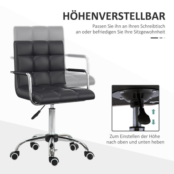 Actual product image Homcom Office chair with castors