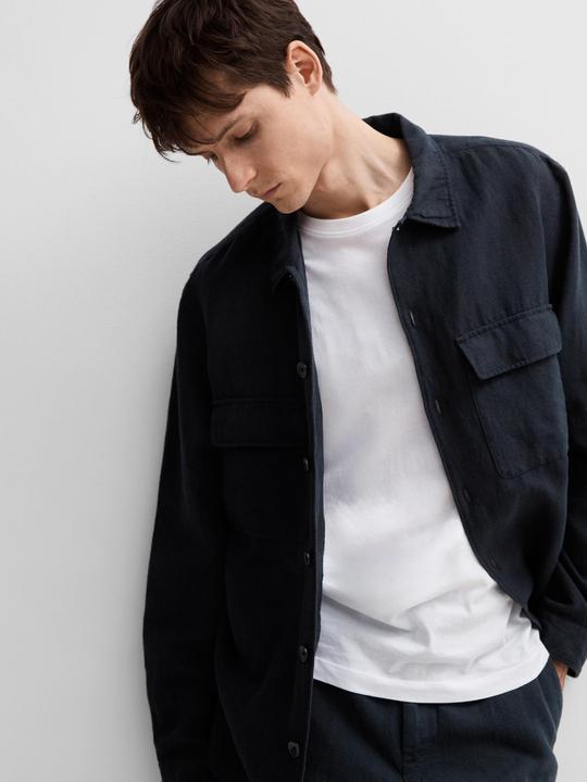 Image du produit Slhmads-Linen Overshirt Ls Noos (XL)