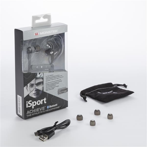 Actual product image Monster iSport Achieve Wireless (5 h, Wireless)