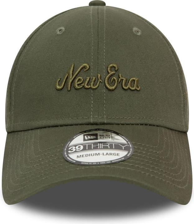Produktbild New Era 39Thirty Stretch Cap - BRAND SCRIPT oliv - S/M (S/M)