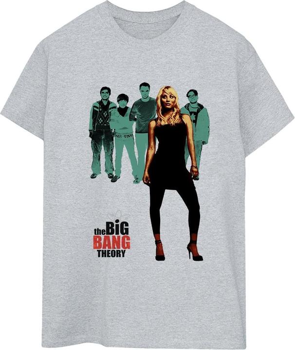 Dam Penny Stehend Baumwolle Boyfriend TShirt