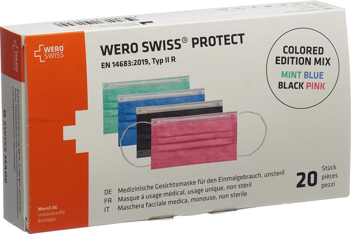 Produktbild Wero Swiss Hygienemaske (Typ IIR, 20 x)