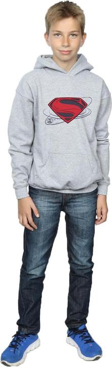 Image du produit - Sweat à capuche JUSTICE LEAGUE MOVIE SUPERMAN LOGO - Garçon (140, 146)