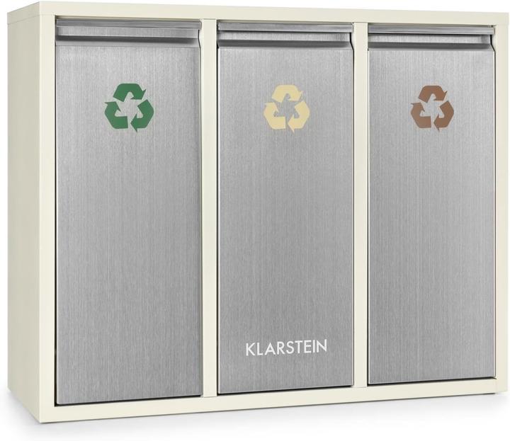 Image du produit Klarstein Mülltrennsystem - Ordnungshüter 3 (45 l)