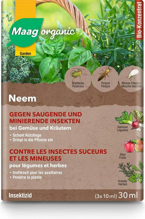 Produktbild Maag Neem (Blattläuse, Weissen Fliegen, Spinnmilben, Buchsbaumzünsler, Thripse)