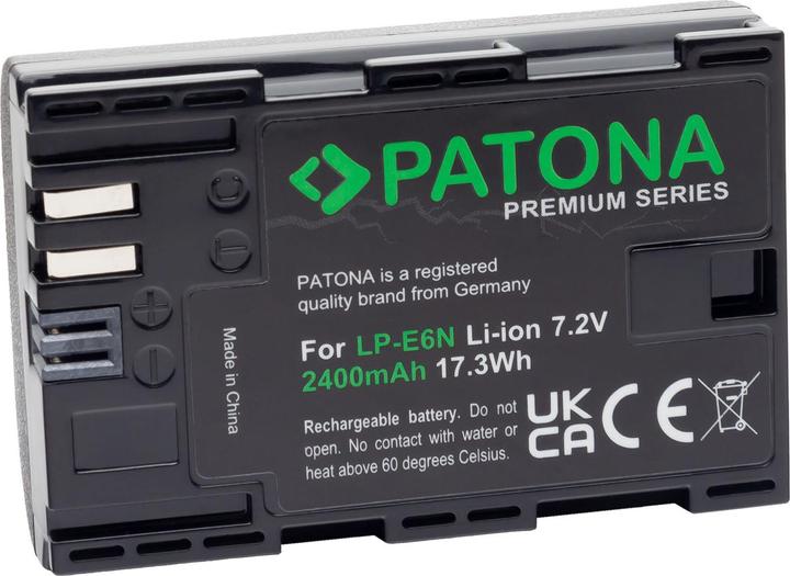 Actual product image Patona Canon LP-E6N (Rechargeable battery)