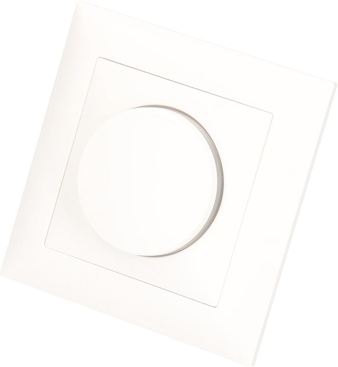Feller EdizioDue Universaldimmer blau beleuchtet UP
