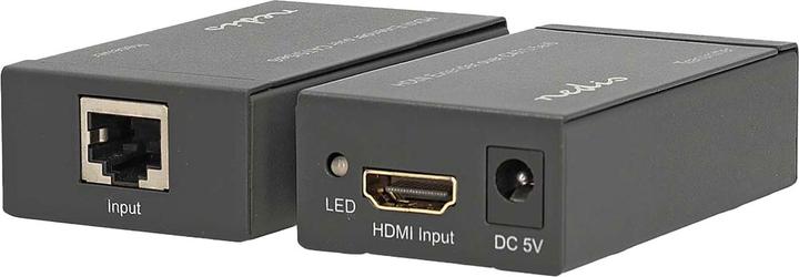 Produktbild Nedis HDMI T Extender Über CAT6 up to 60.0 m 1080p 1.65 Gbps Metall Anthrazit (1 m, HDMI)