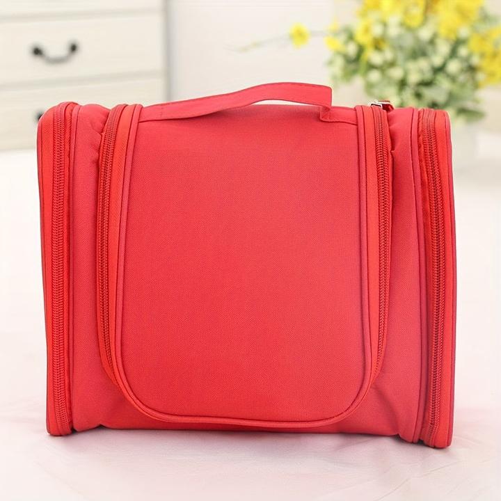 Only-Bags.Store Toiletry Bag Travel Cosmetic Makeup Organizer mit hängenden Haken Portable Waterproof