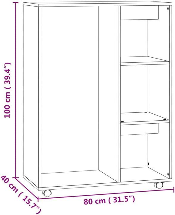 Produktbild VidaXL Guy (80 x 40 x 110 cm)
