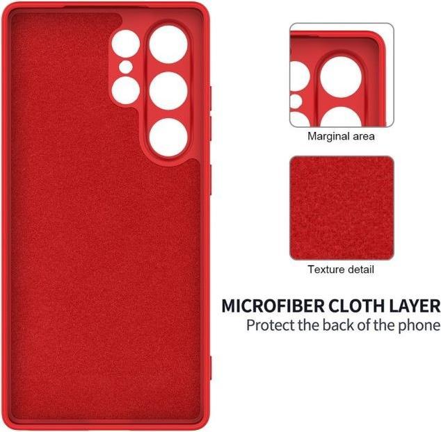 Actual product image MU Classic Liquid Silicone Series (Samsung Galaxy S25 Ultra)