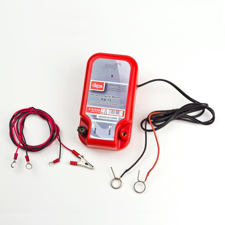 Produktbild Dema Weidezaungerät Mammut RB 75 | 12V