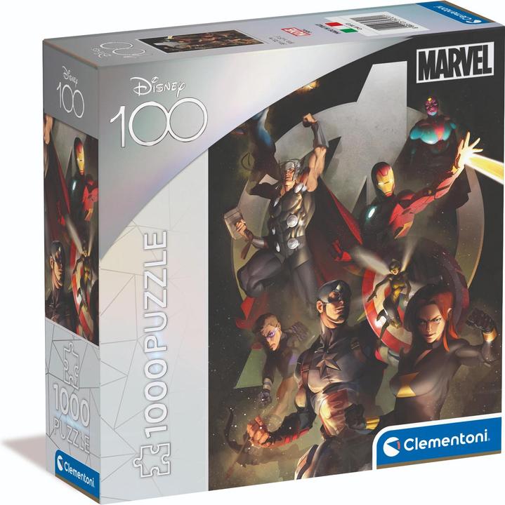 Actual product image Clementoni Puzzle Disney 100 Years - Avengers, 1000pcs. (1000 pieces)