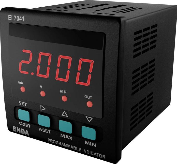 Actual product image Enda Universal LED display 72x72mm