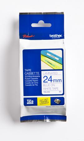 Produktbild Brother Laminiertes Band (2.40 cm, Weiss, Blau)