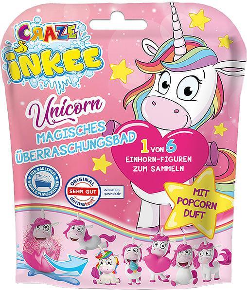 Craze Badekugel Inkee: Mit Überraschung – Unicorn (Badekugeln)