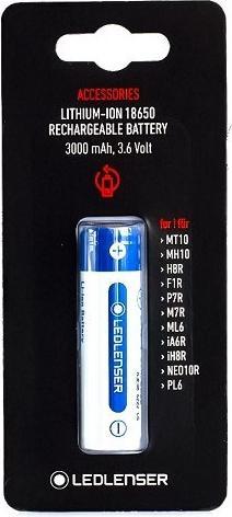 Productafbeelding Ledlenser Oplaadbare Li-Ion batterij 18650