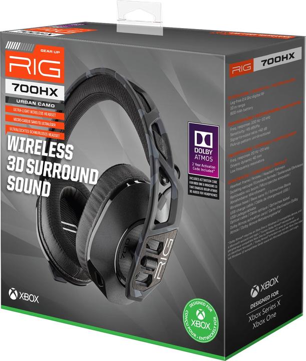 Actual product image Nacon Gaming RIG 700HX (Wireless)