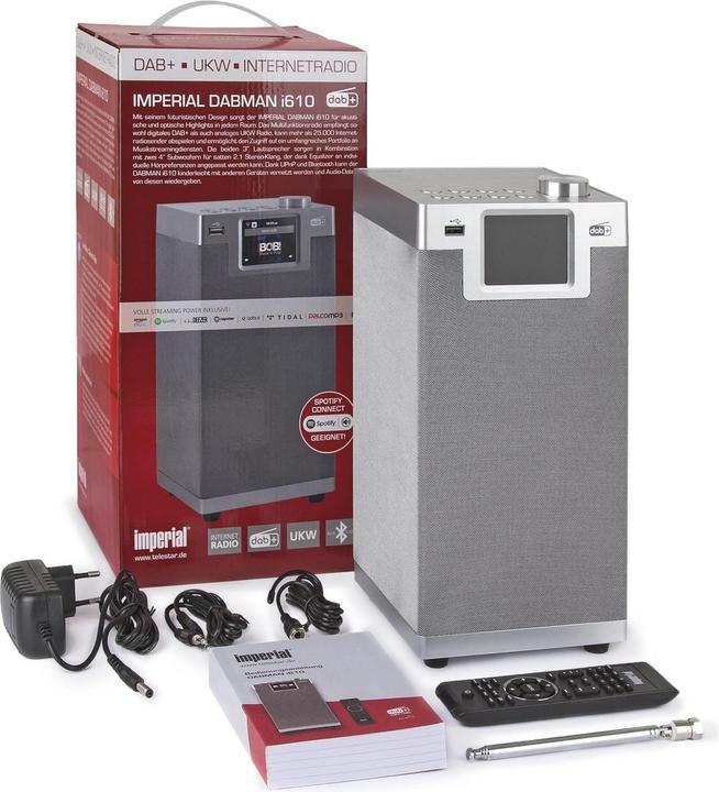 Actual product image Imperial Dabman i610 (FM, DAB+, Web radio, VHF, Bluetooth, Wi-Fi)