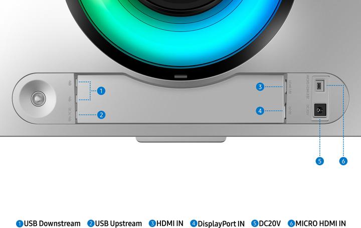 Produktbild Samsung Odyssey OLED G9 - G95SC (5120 x 1440 Pixel, 49")