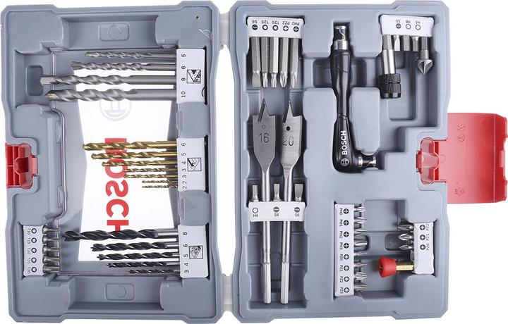 Image du produit Bosch Professional Zubehör 49 pcs. Jeu de forets et de visseuses Premium X-Line (5 mm, 6 mm, 8 mm, 10 mm, 2 mm, 3 mm, 4 mm, 16 mm, 20 mm)
