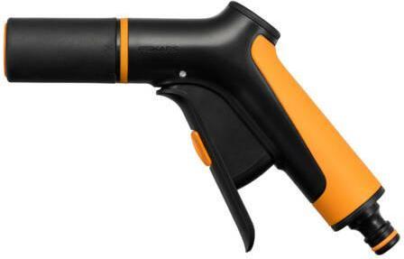 Fiskars Sprühpistole, 2 Funktionen, Stufenlos regelbarer Durchfluss, Mit Frontregler und Ein/Aus-Ver