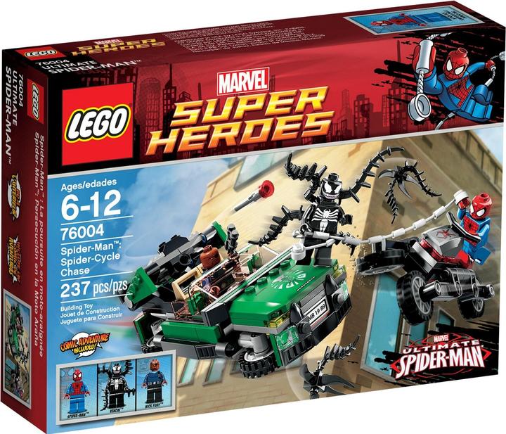 Image du produit LEGO Marvel Super Heroes Spider-Man : La chasse au Spider-Cycle