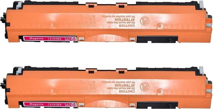 Actual product image Hermex Compatible HP LaserJet Pro 100 Color MFP M175nw replacement cartridges magenta (M)