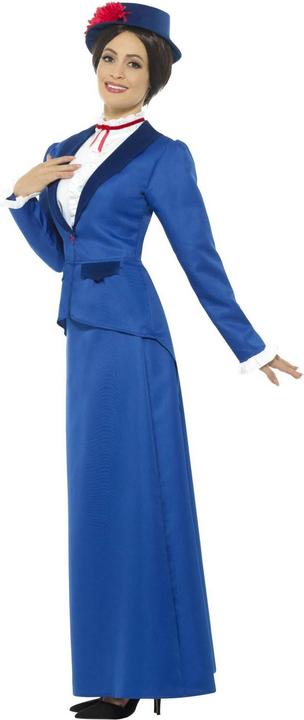Actual product image Smiffys Womens/Ladies Victorian Nanny Plus Costume Set (S)