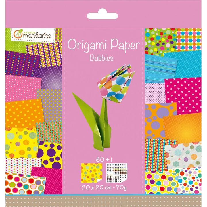 Image du produit Avenue Mandarine Set de feuilles de pliage (70 g/m², 1 x)