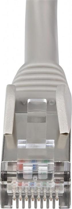 Actual product image StarTech Patch Cable Cat6a 2m Grey (STP, CAT6a, 2 m)