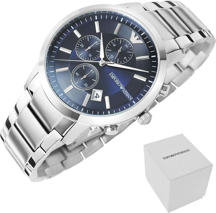 Actual product image Emporio Armani Renato (Chronograph, 43 mm)