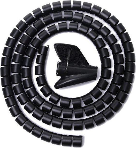 Produktbild JTI Flexibler Kabelschutz - 16 mm - Schwarz (Kabelschlauch)