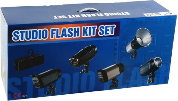 Produktbild Falcon Eyes Studioblitz Set SSK-2200D mit Tasche (200 W, Set)