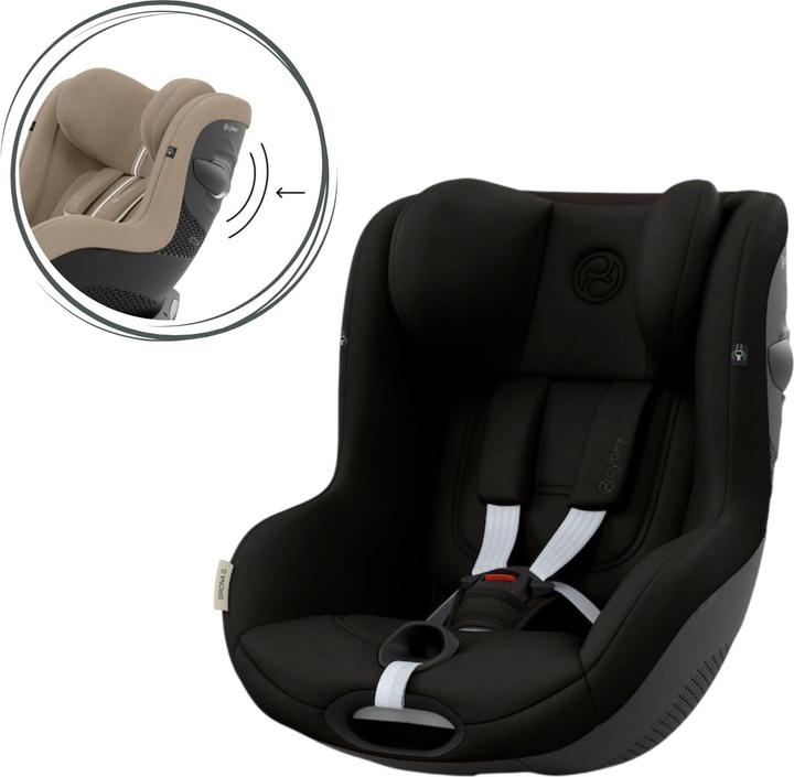 Produktbild Cybex SIRONA G I-SIZE Magic Black | black (Reboarder, ECE R129/i-Size Norm)