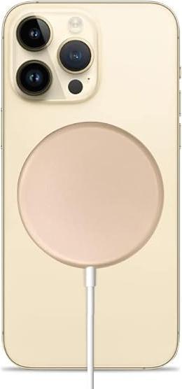 Produktbild Crong MagSpot Wireless Charger - Aluminiowa ładowarka MagSafe 15W (Gold) (15 W)