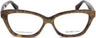 Produktbild Alexander McQueen AMQ-4268-OFN Gold Havana Eyeglass Frame Without Prescription