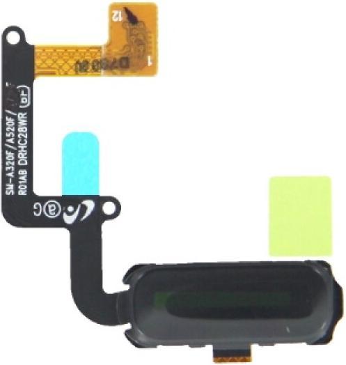 Samsung Galaxy A5 2017 A520F Home Button mit Flex schwarz (Werkzeug, Galaxy A5 (2017))
