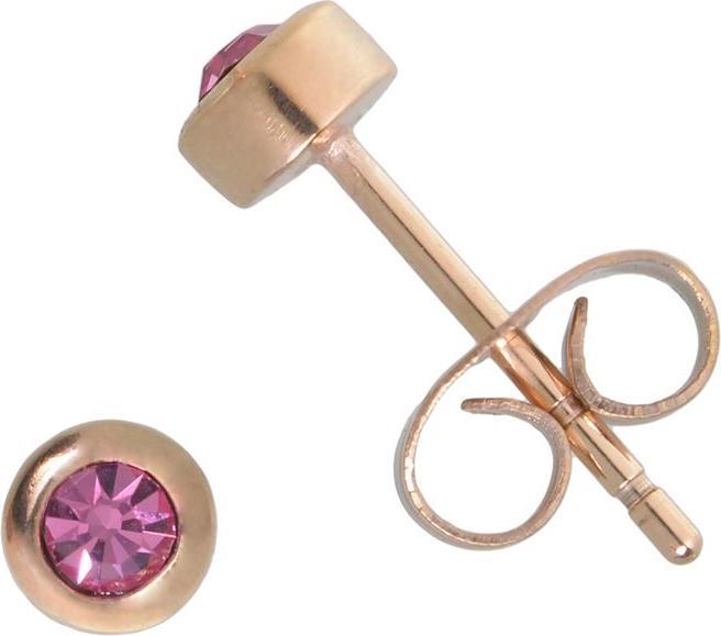 Immagine prodotto Bijouteria Orecchini (Acciaio inossidabile, Rivestimento PVD, Vetro (di orologio))