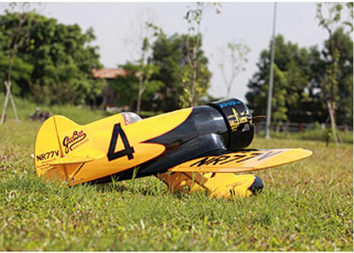 Actual product image Seagull Models geebee 120 arf in wood construction for burner drives (Multi motor)