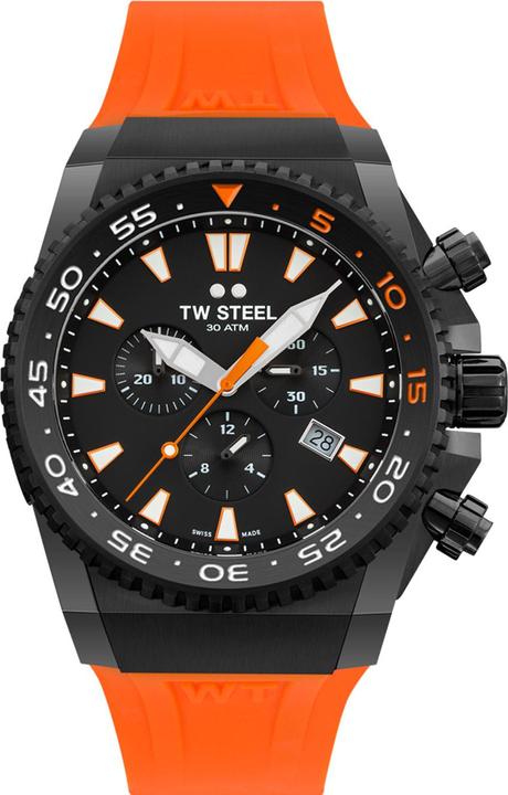 Actual product image TW-Steel ACE404 Ace Diver Chronograph 44mm 30ATM (Sports watch, 44 mm)