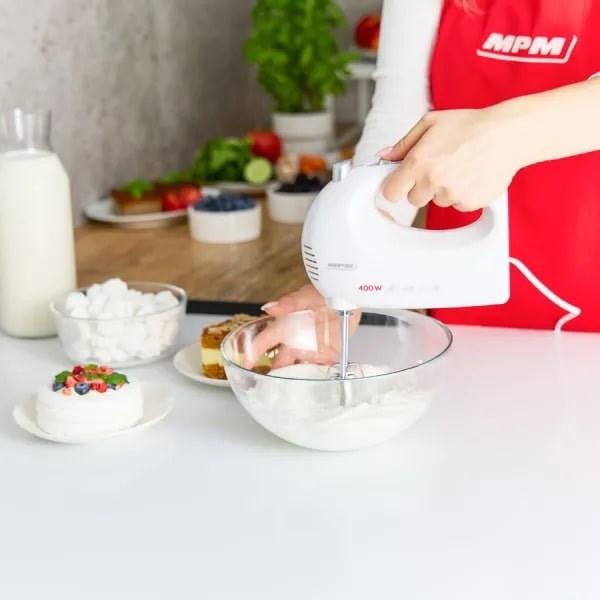 Image du produit MPM MMR-25 Handmixer weiss (250 W)
