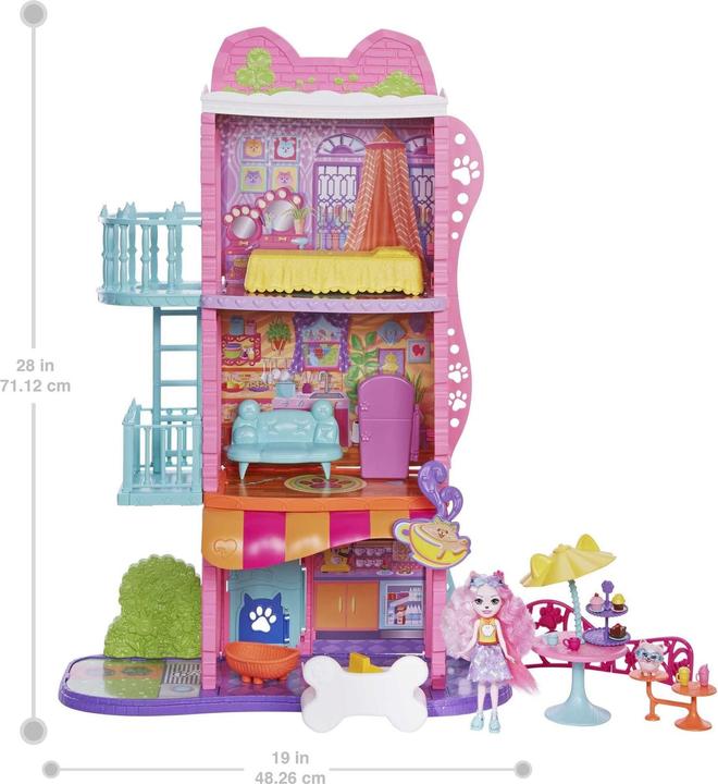 Actual product image Enchantimals Town House & Cafe playset
