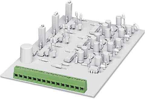 Actual product image Phoenix Contact Low profile PCB terminal block,5mm,2 way