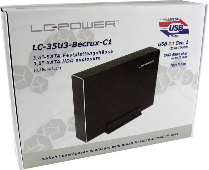Produktbild LC-Power ext. 3.5" Geh. LC-35U3-Becrux-C1 (3.5")