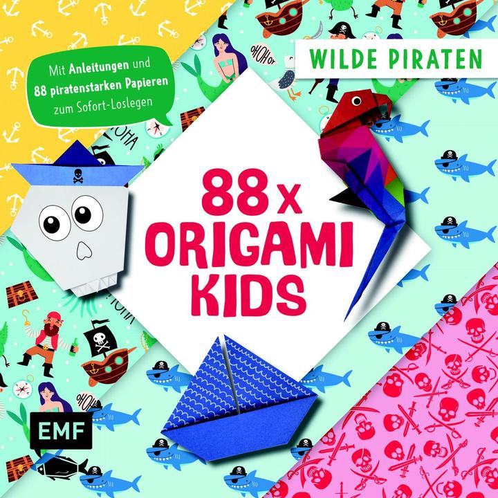 Produktbild 88 x Origami Kids – Wilde Piraten