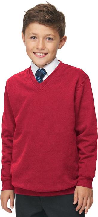 Produktbild Awdis Academy Junior Schul Sweatshirt mit VAusschnitt (2 StückPackung) (164)
