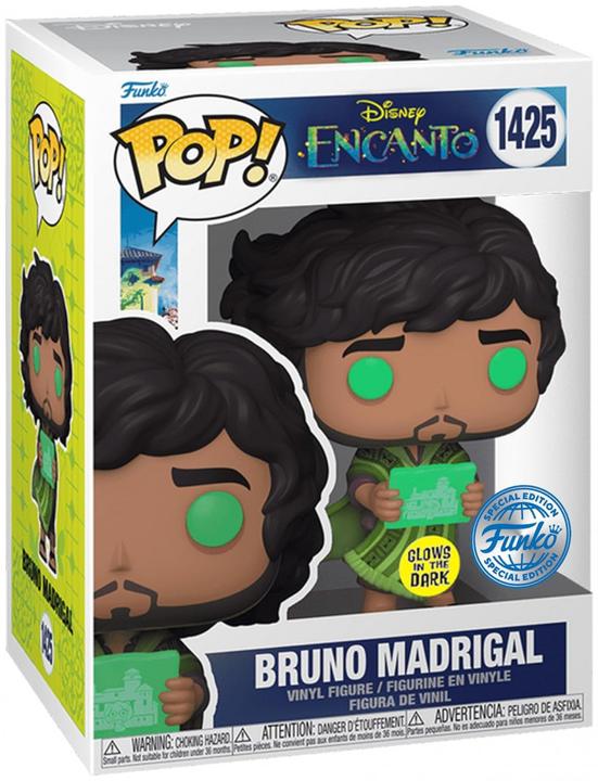 Produktbild Funko Pop! Disney: Encanto - Bruno Madrigal (Glows in the Dark) (Special Edition) #1425 Vinyl Figure