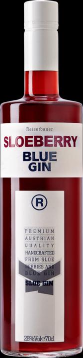 Image du produit Reisetbauer Sloeberry Blue Gin (1 x 70 cl)